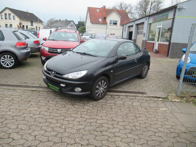 Peugeot 206 CC Sport 110 Nacht Schwarz TÜV 02/2026