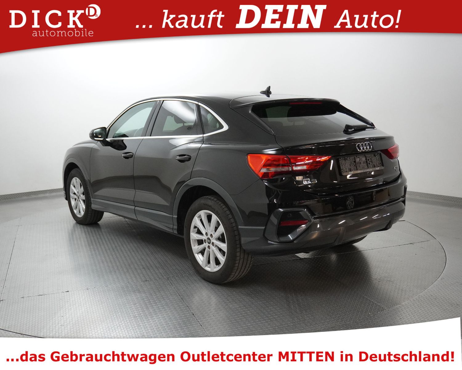 Fahrzeugabbildung Audi Q3 SPORTBACK 40d Quat NAVI+VIRTU+LED+SHZ+ACC+18"