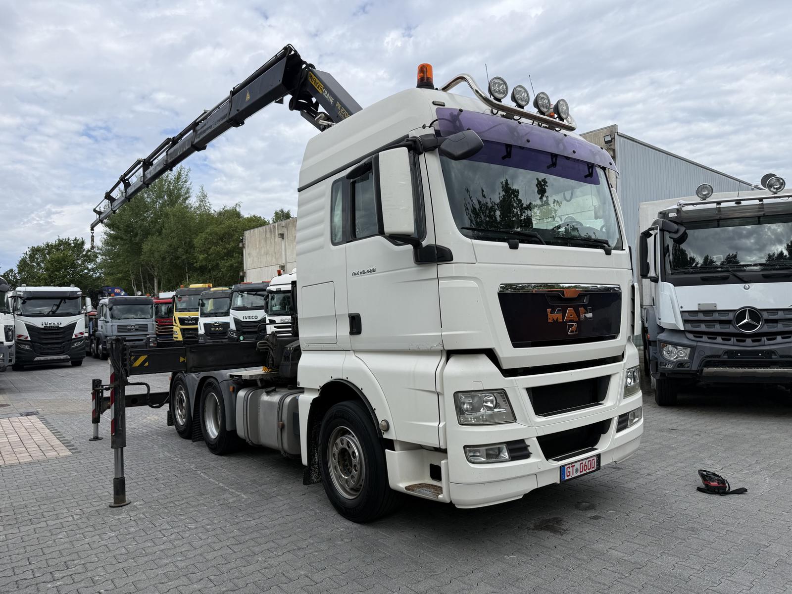 MAN TGX 26.480 6X2 Kran Palfinger PK 27002