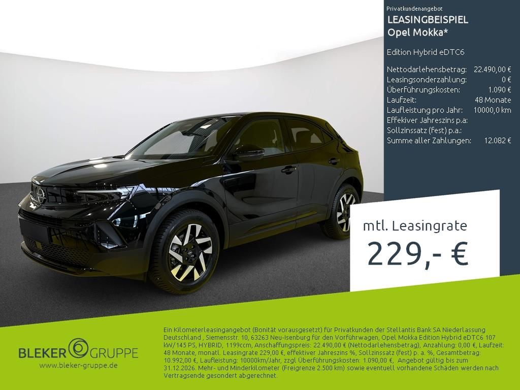 Opel Mokka Edition Hybrid eDTC6