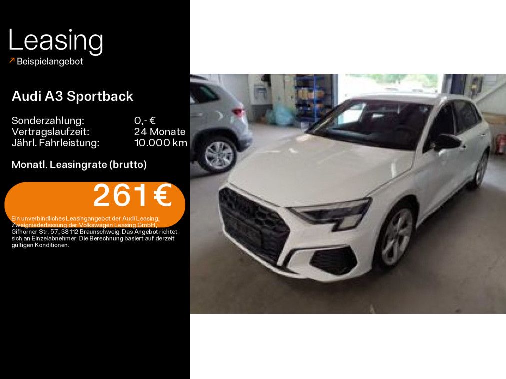 Audi A3 Sportback 45 TFSI e S line*Navi*Matrix*B&O*Vi