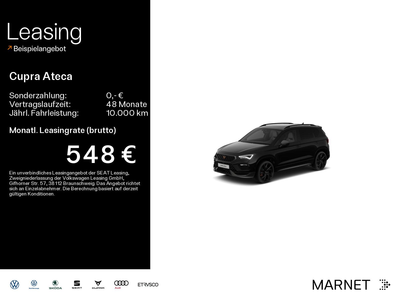 Cupra Ateca VZ Tribe Edition 300 PS *DSG*4Drive*BREMBO