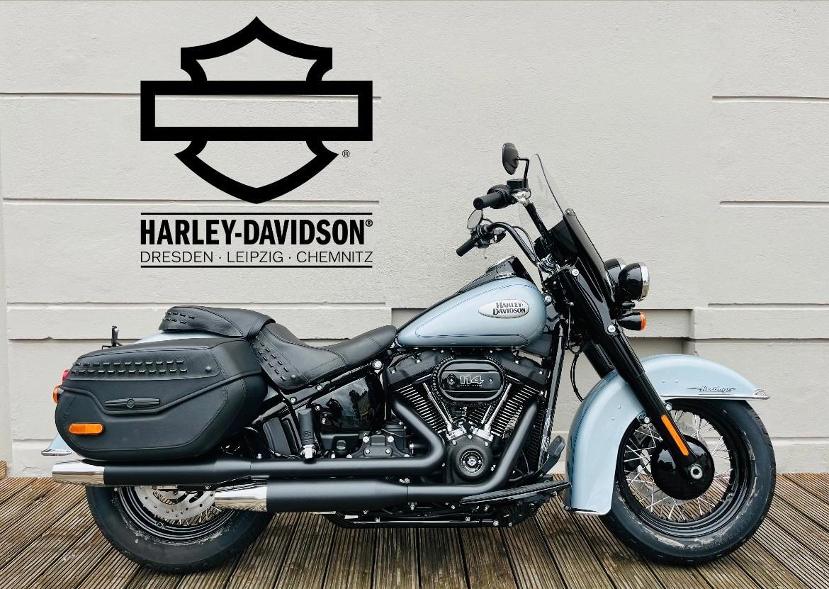 Harley-Davidson Softail Heritage Classic 114, FLHCS, Tageszul.