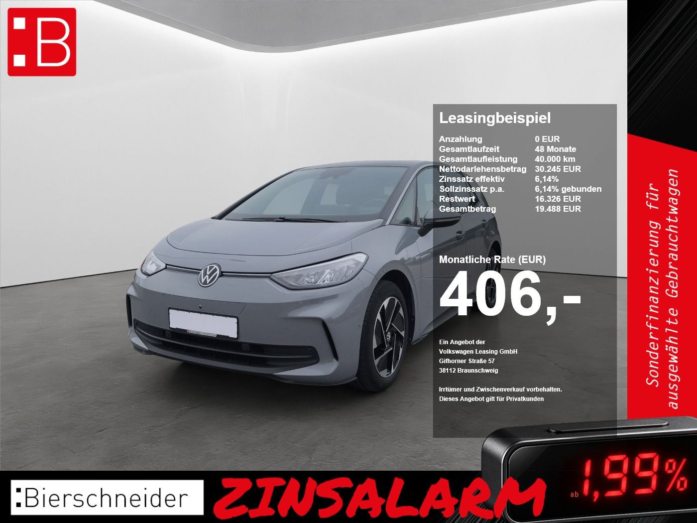 Volkswagen ID.3 Pro LED NAVI ACC KEYLESS PARKASS SIDEASS KA