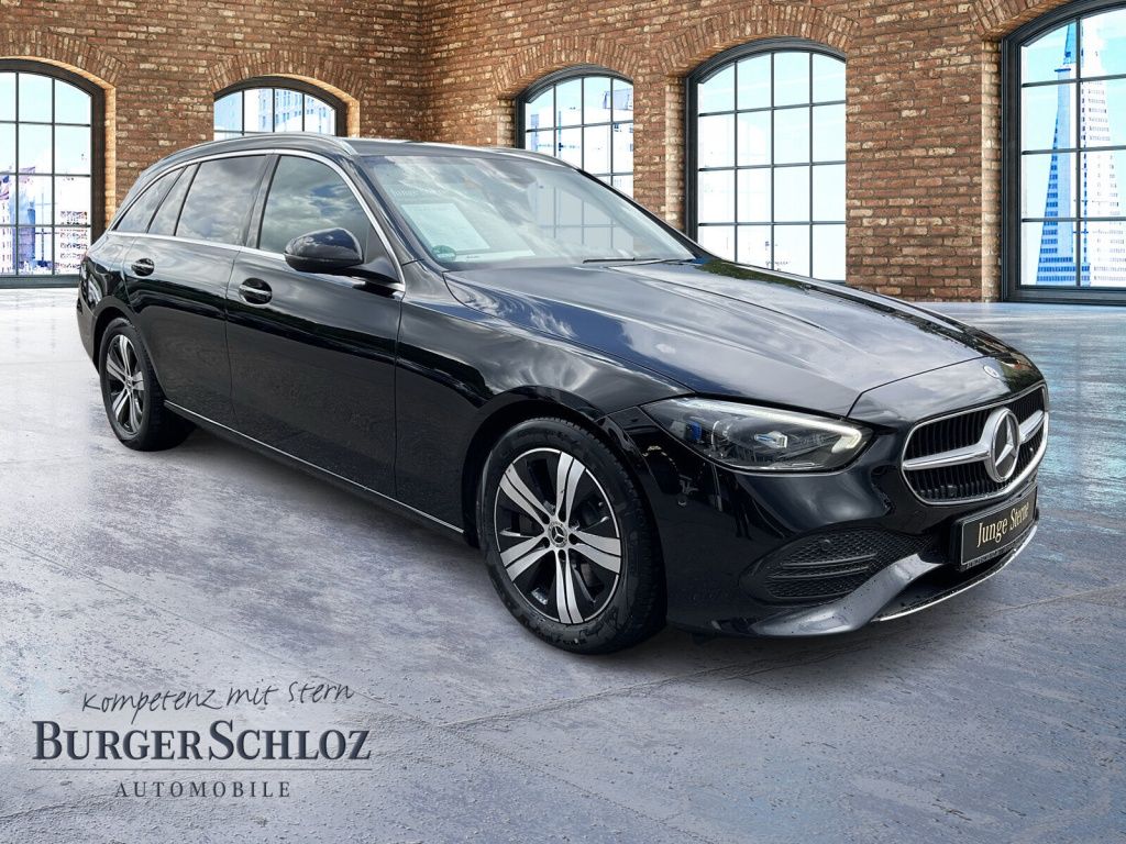 Mercedes-Benz C 200 d T-Modell ACC AHK AUT DynLicht Kam. LED imagem 3