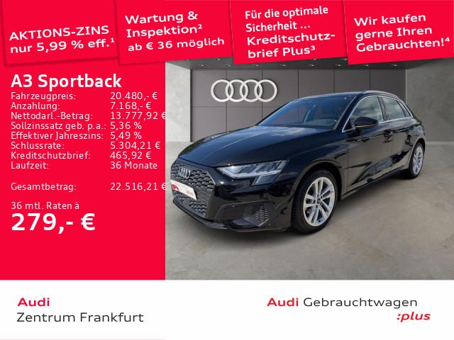 Audi A3 Sportback 30 TFSI S tronic VirtualCockpit+ DA, миниатюра 2