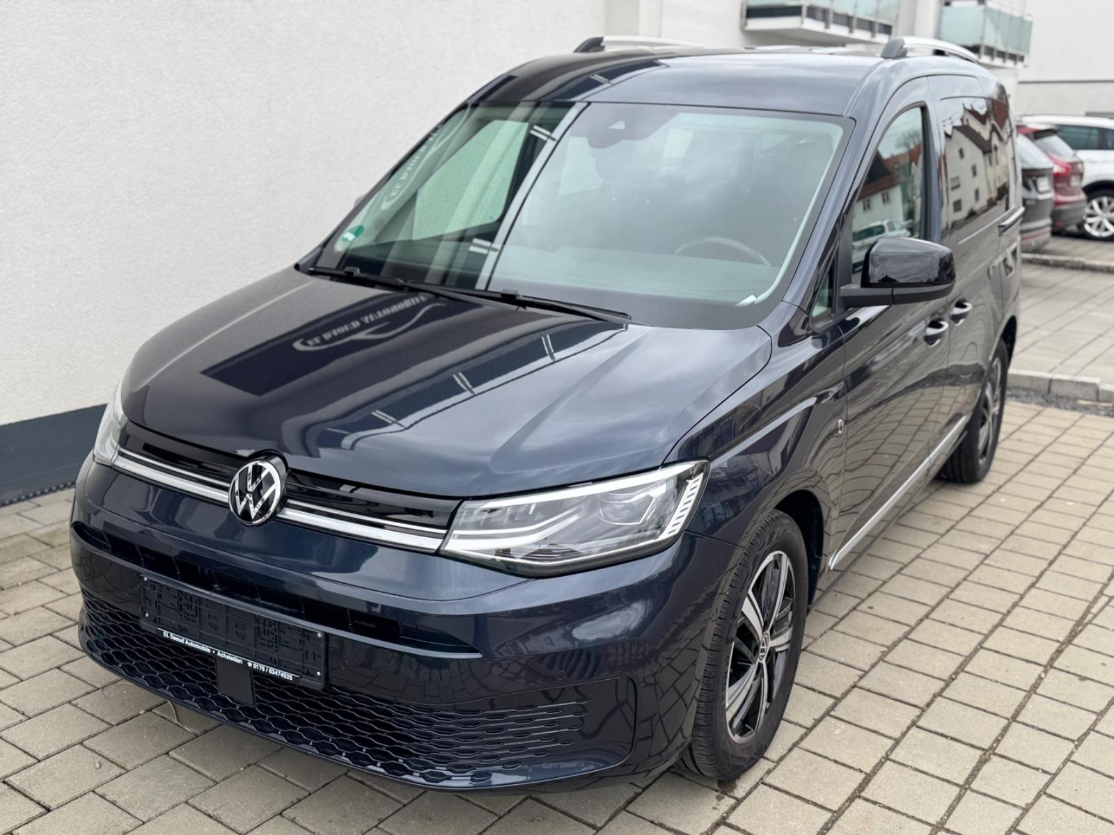 Volkswagen Caddy Style 1 Hand Navi LED SHZ AHK 7 Sitzer