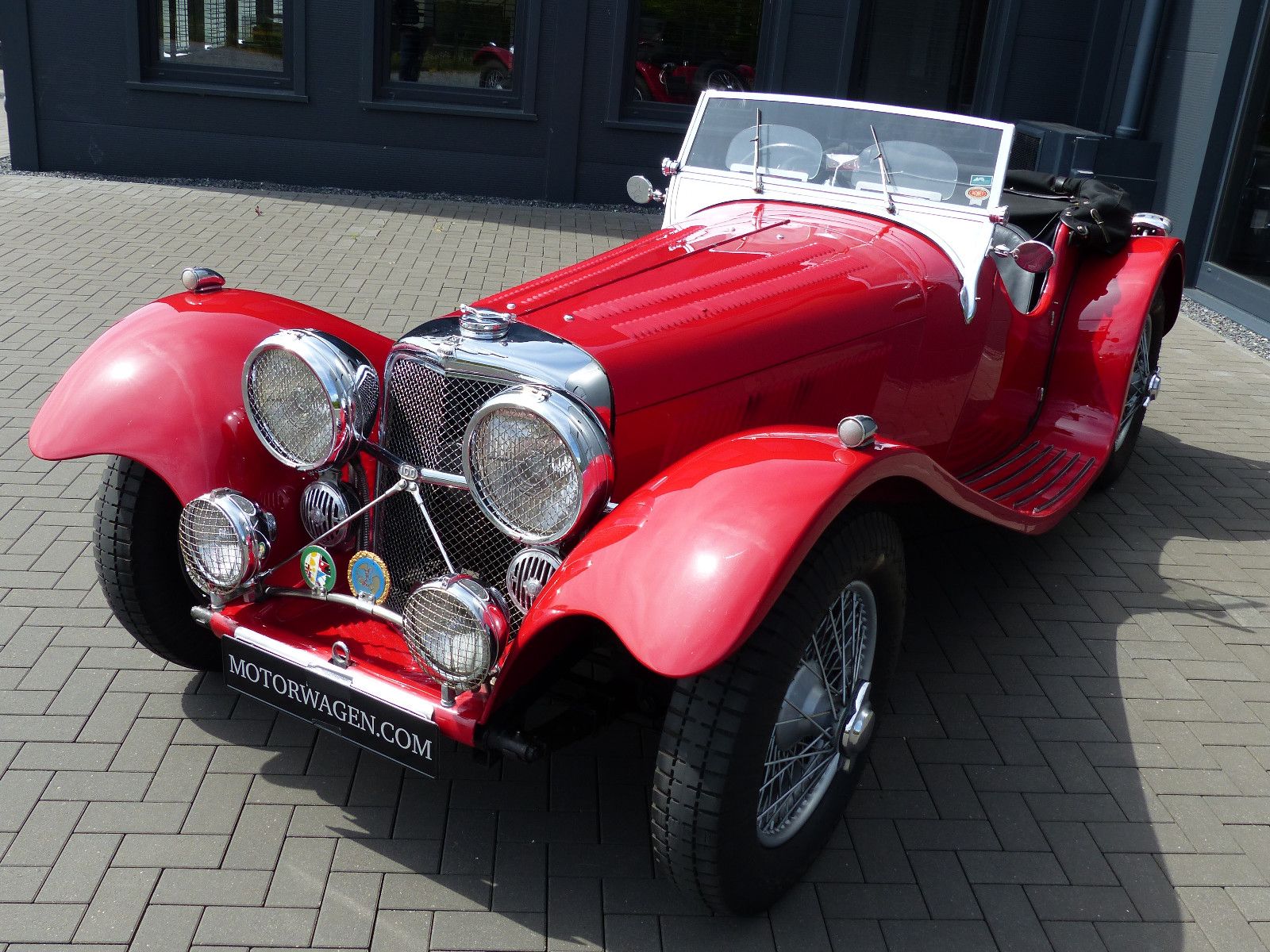 Fahrzeugabbildung Jaguar SS 100 3,5 Litre Roadster