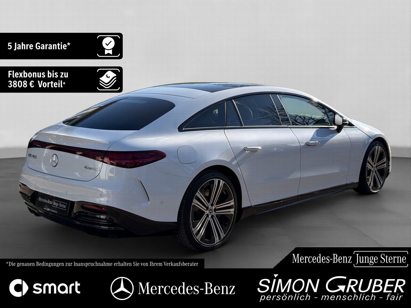 Fahrzeugabbildung Mercedes-Benz EQS 450 4M AMG Massage Sitzklima Nappa Mod 2026!