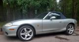 Mazda MX-5 1.6 16V Silver Blues ohne Rost COC Tüv neu  - Mazda MX-5: Silver Blues