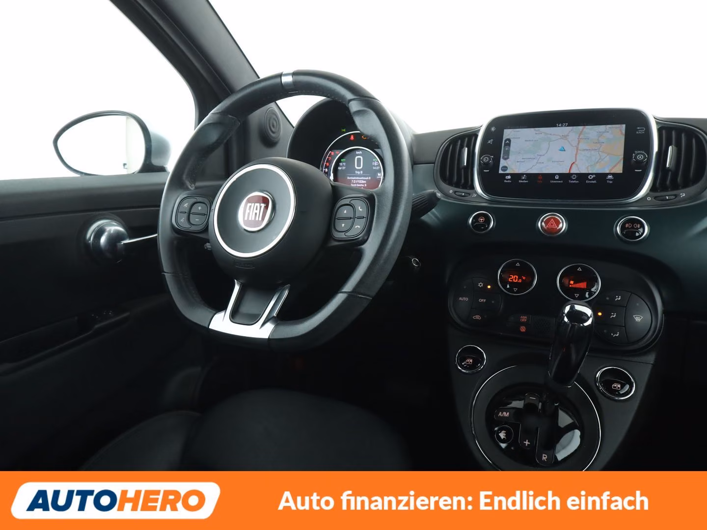 Fiat 500C 1.2 RockStar Aut.*CABRIO*NAVI*PDC*KLIMA*, миниатюра 12