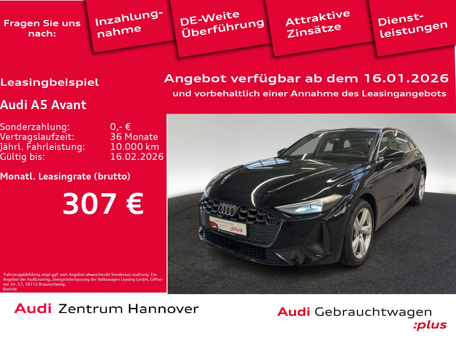 Audi A5 Avant 2.0 TFSI Kamera ACC Leder Sportsitze
