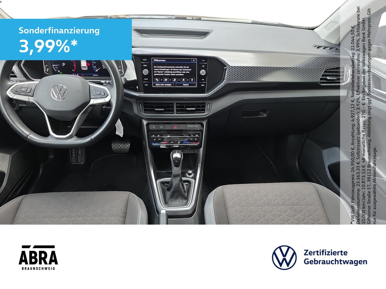 Volkswagen T-Cross 1.0 TSI Style DSG CAM+LED+ACC+LED++APP