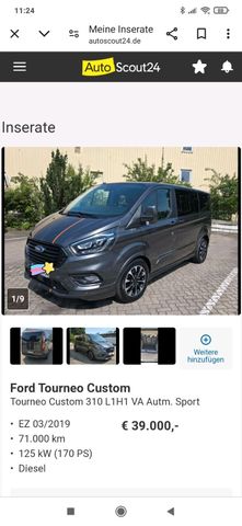 Ford Turneo Custom 2.0