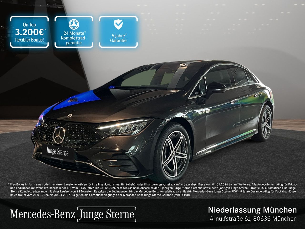 Mercedes-Benz EQE 500 4M AMG 2x ADV. PANO HYPER DISTR 330KW! foto 1