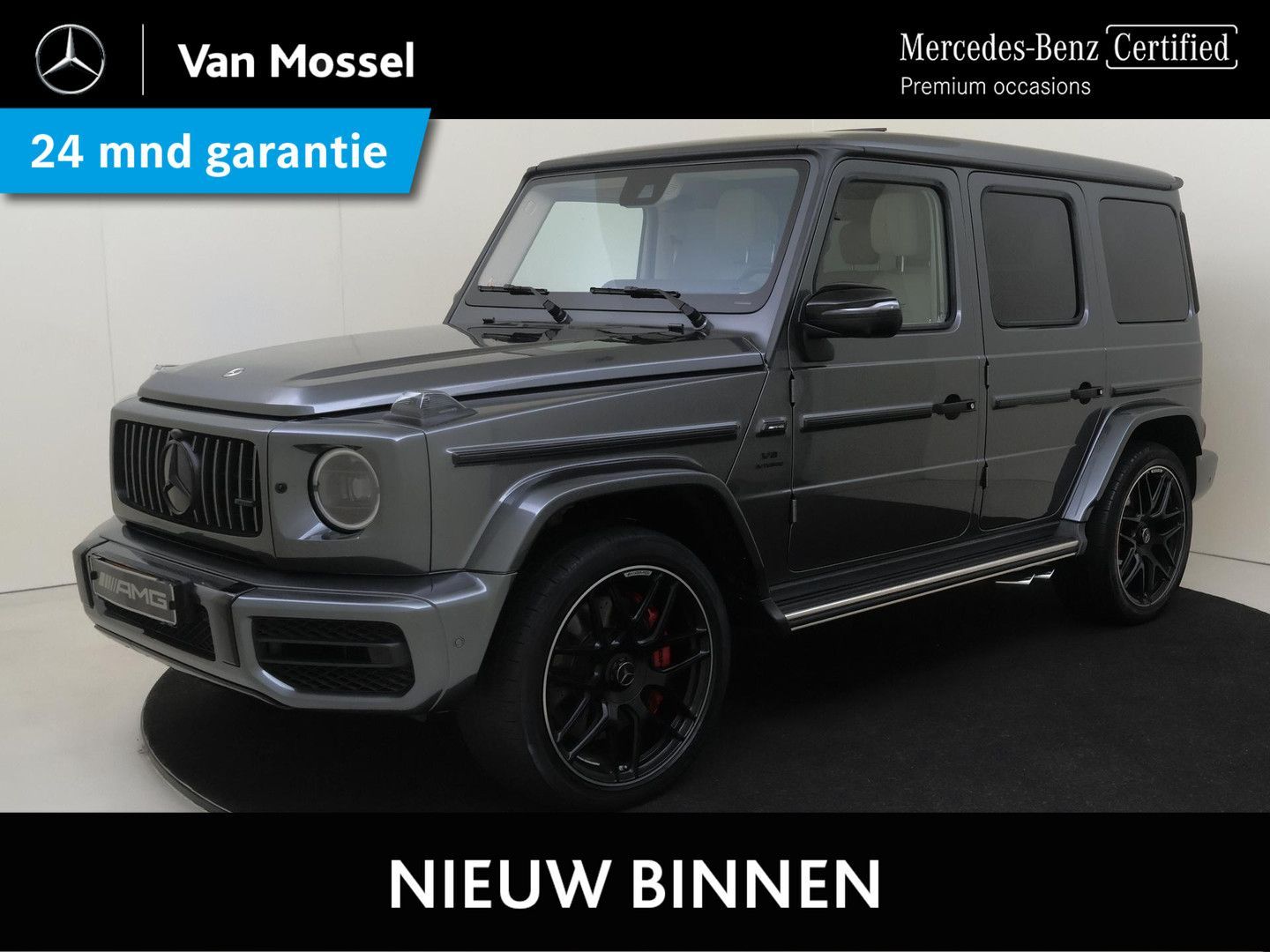 Mercedes-Benz G-klasse 63 MANUFAKTUR Grafiet /Massage stoelen