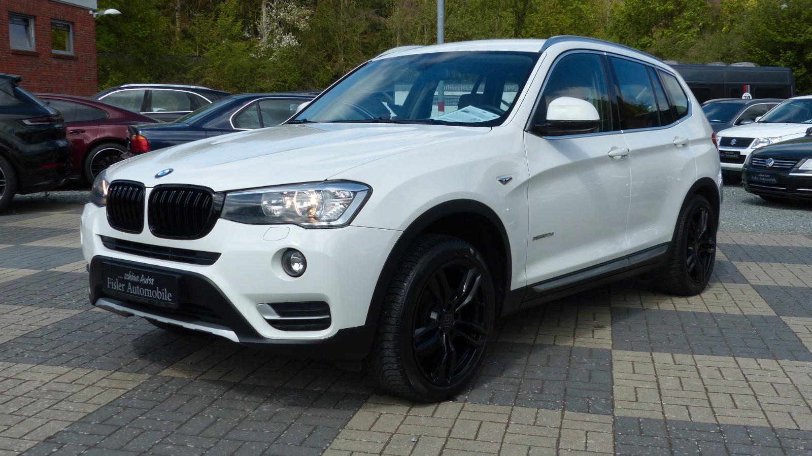 BMW X3 xDrive 20 d Leder Sattelbraun X-Line