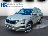 Skoda Karoq  1.5TSI Kessy LED AHK Navi ACC eHeck - mit Benzin-Antrieb: Grau, Ambiente-Beleuchtung, Geländewagen
