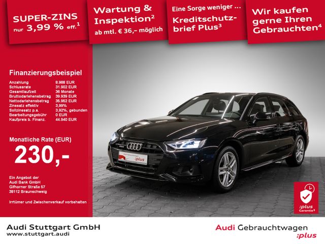 Audi A4 Avant advanced 40 TDI quattro S tronic SHZ