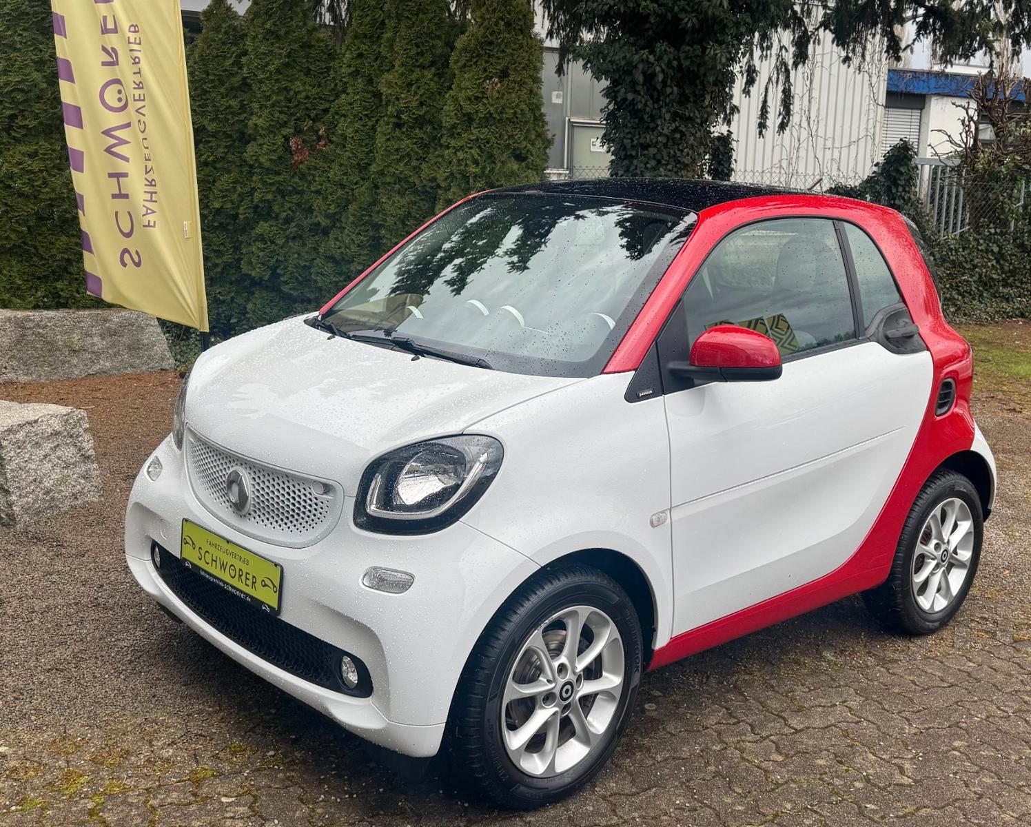 Smart ForTwo*coupe*66 kW*SH*Panormadach*