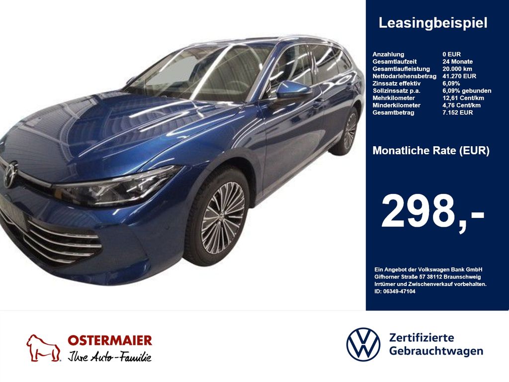 Volkswagen Passat Variant ELEGANCE 2.0TDI 193PS DSG 4M ACC.