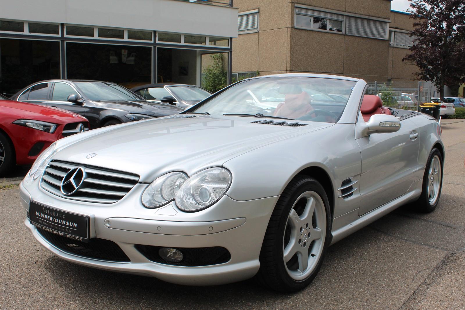Mercedes-Benz SL 500,AMG Styling,Leder Rot