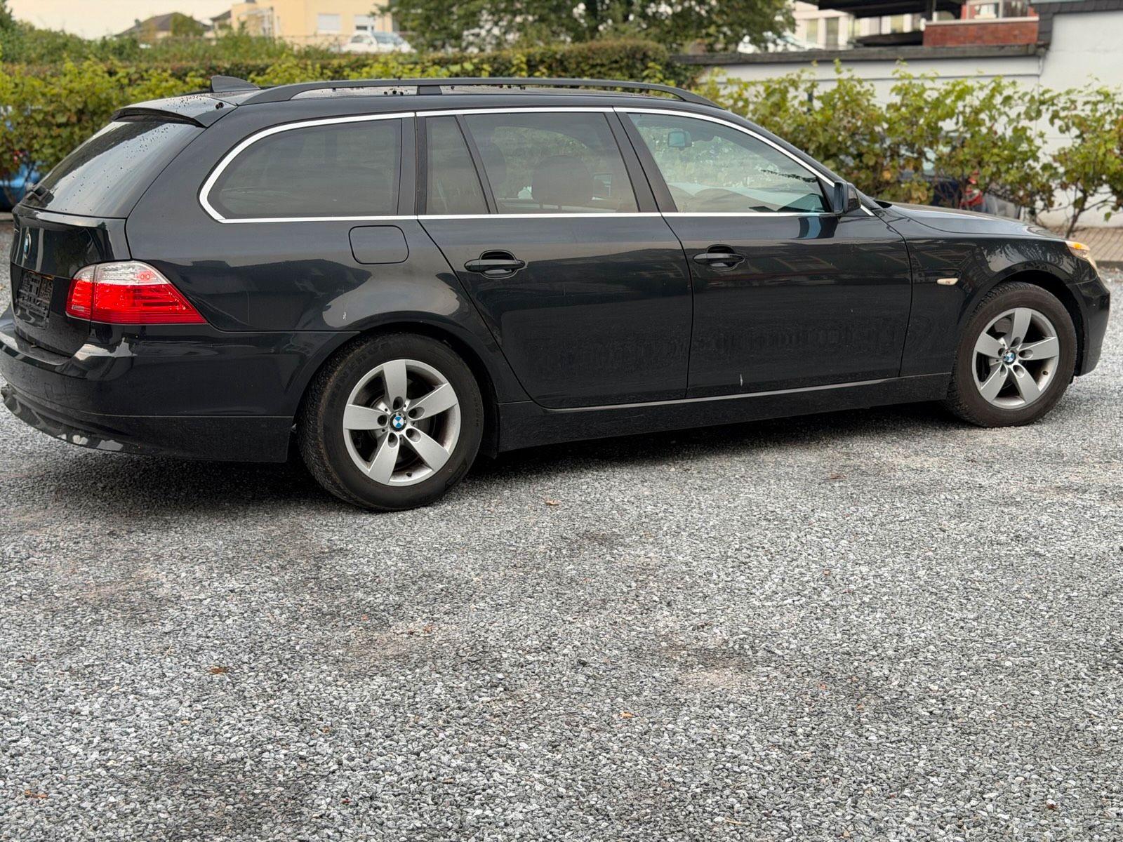 BMW 525 2008 — engine 209 HP (154kW)