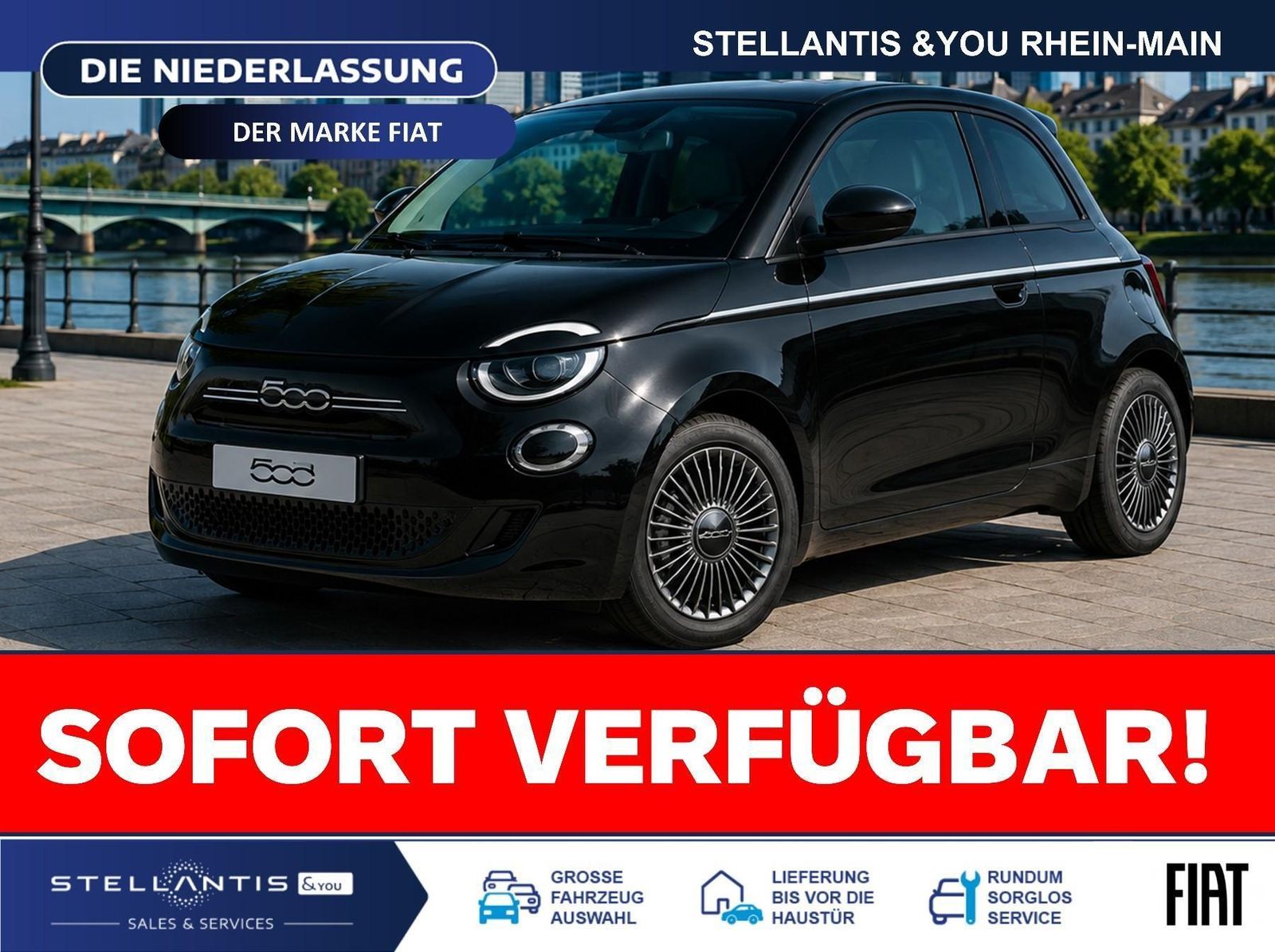 Fiat 500 ICON Komfort Paket Sitzhzg CarPlay Keyless