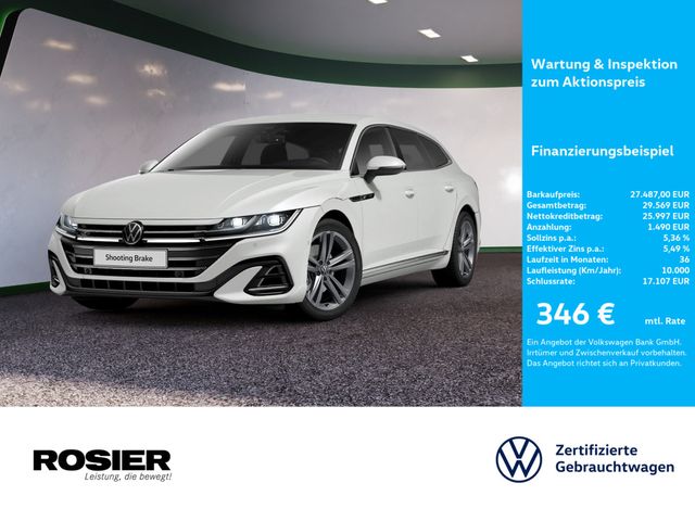 VW Arteon SB R-Line 2,0 l TDI DSG AHK ACC NAVI SHZ