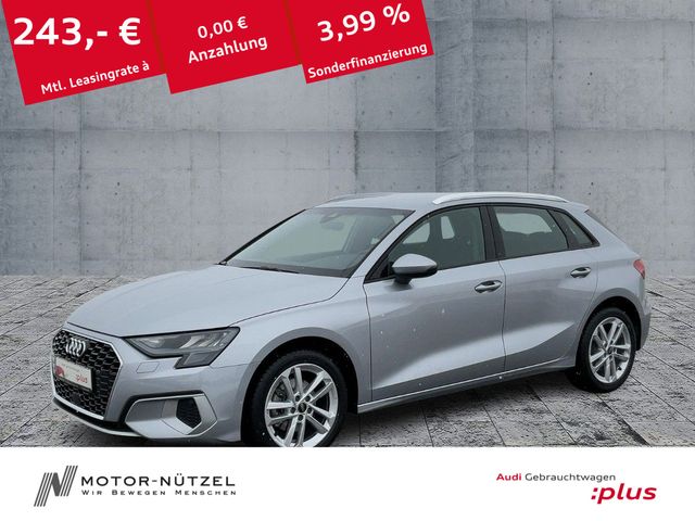 Audi A3 Sportback 30 TDI S-TR ADVANCED PDC+GRA+VC+DAB