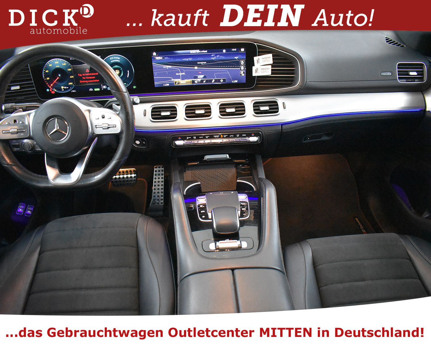 MERCEDES-BENZ GLE450 AMG Line 4M >AIRM+PANO+BURM+MEMO+360+VOLL - Image 8