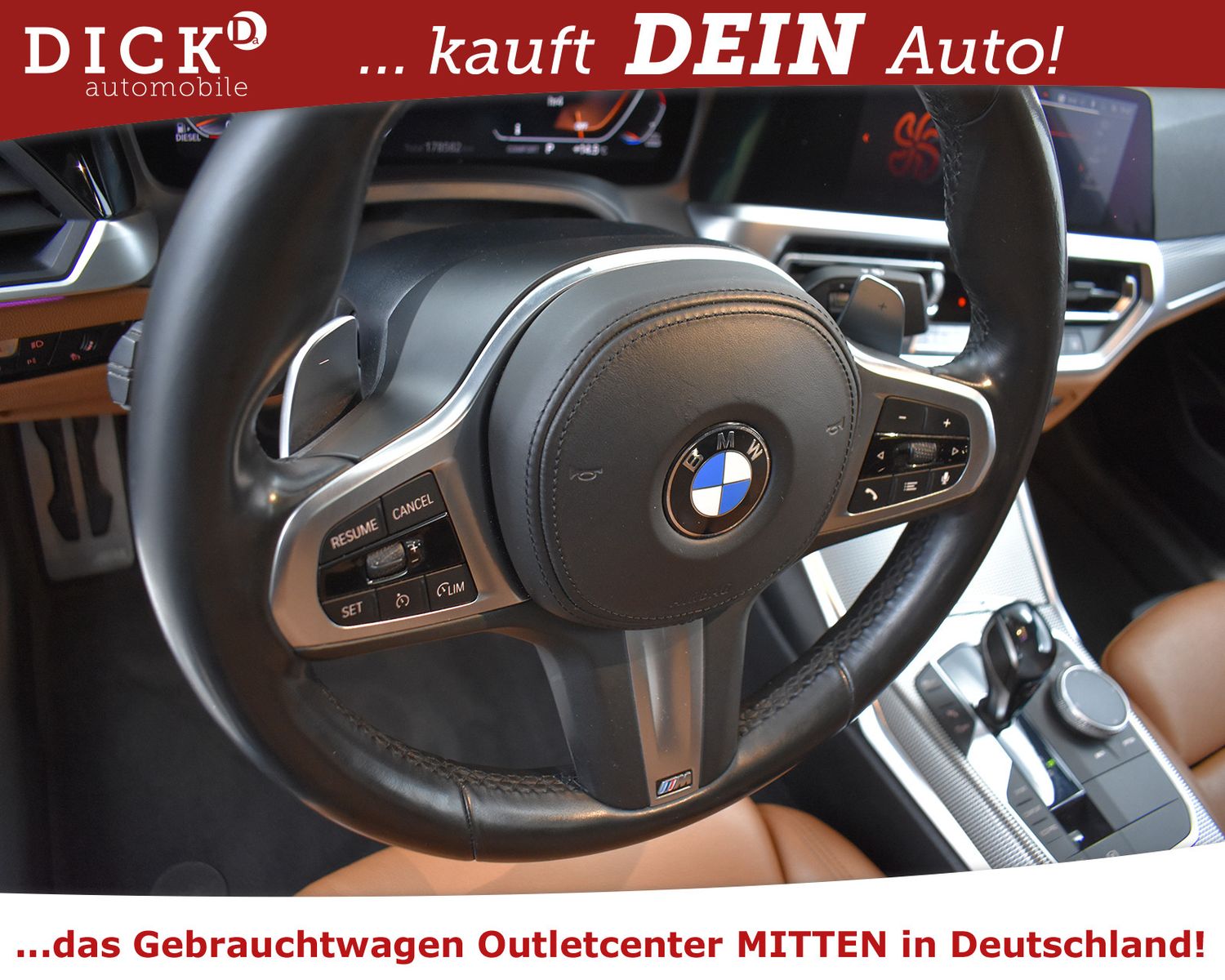 BMW 330d Sport Aut M PAKET+PANOR+PROF+VIRTU+LED+SHZ+ - Image 15