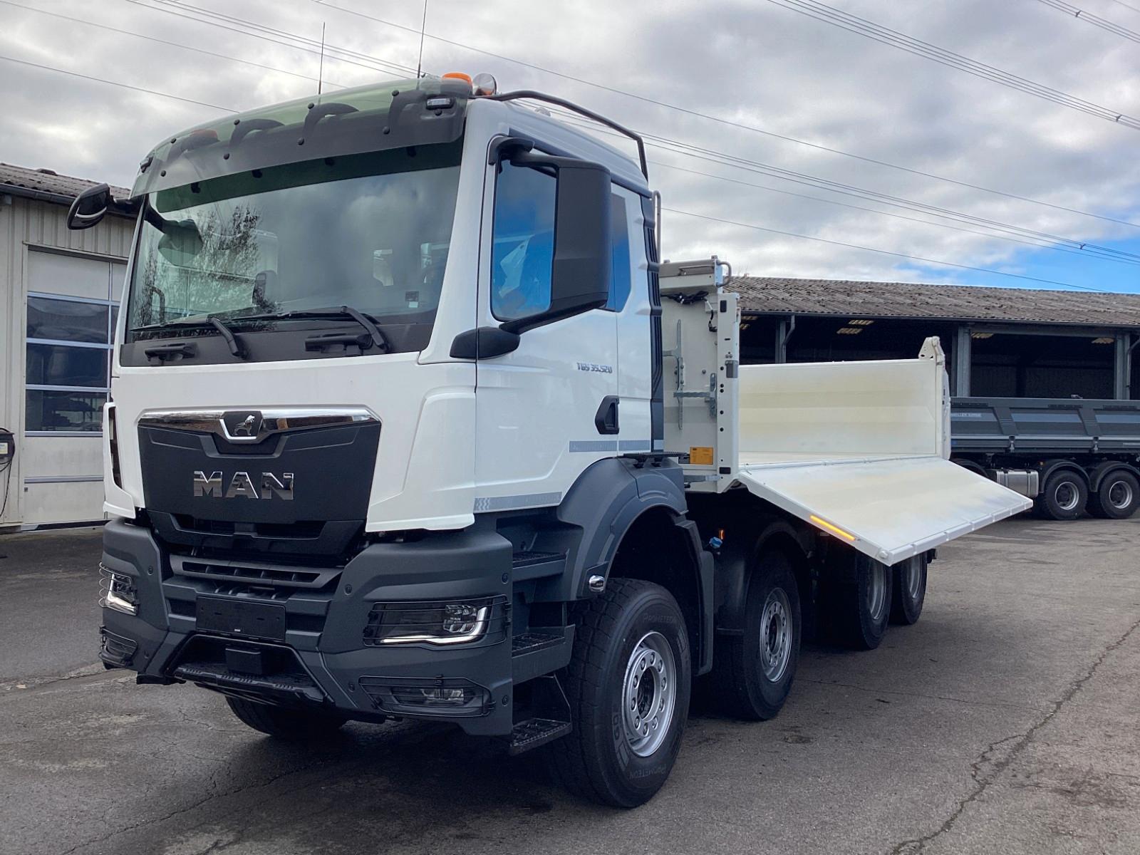 MAN TGS 35.520 8x4 Bb CH Retarder MeillerStahl Trige