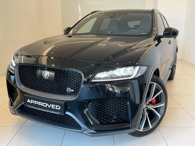 Fahrzeugabbildung Jaguar F-PACE P550 SVR AWD Panoramadach AHK elk. & 22"