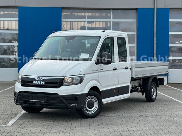 MAN TGE 3.180 4 DoKa Pritsche Automatik / 4x4 Allrad