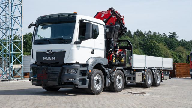 MAN 35.470 8x2 Kran F710 RA2.26