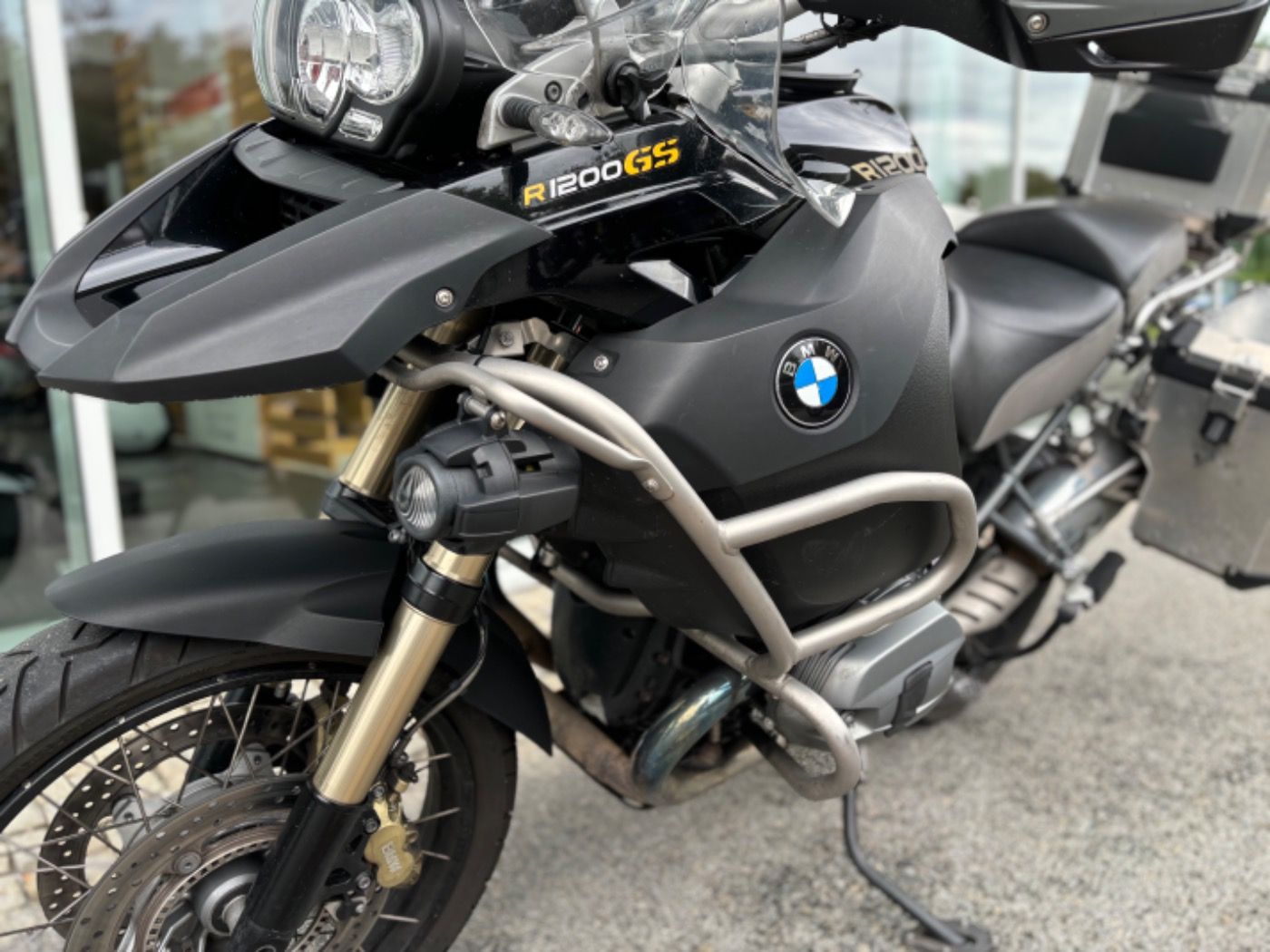 Fahrzeugabbildung BMW R 1200 GS Adventure 90 Jahre Sondermodell Koffer