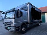 Mercedes-Benz Atego 1624 Pritsche Plane Palfinger Kran  - Mercedes-Benz 1624