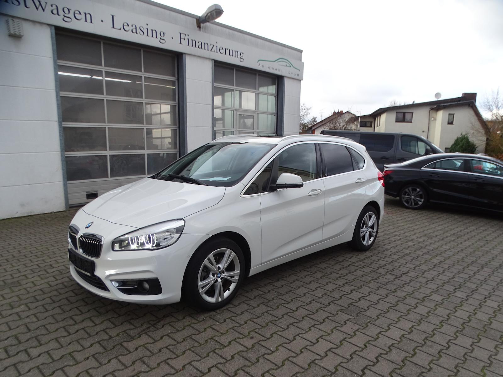 BMW 218 Active Tourer d Panoramadach, Leder, LED Sch