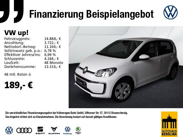 Volkswagen e-up! move up! *GRA*R-CAM*PDC*SHZ*