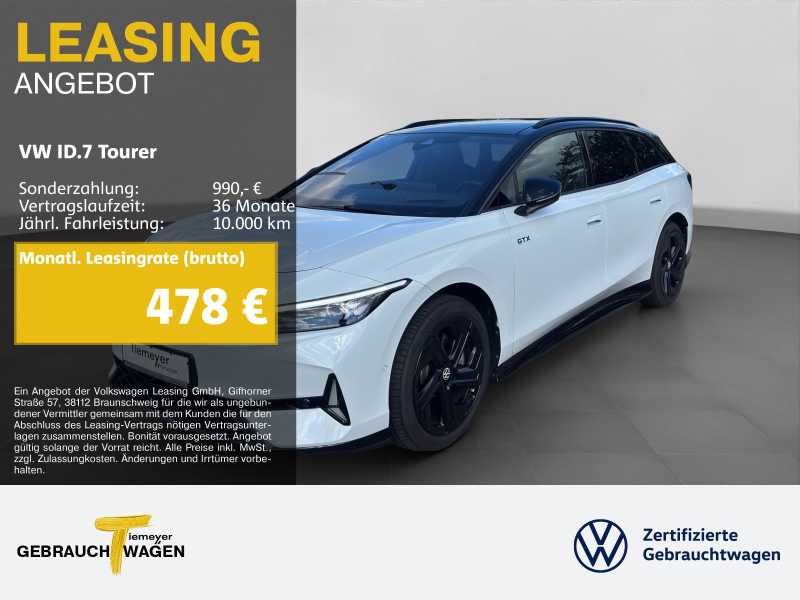 Volkswagen ID.7 Tourer GTX PANO WÄRMEP AHK DCC H K foto 1