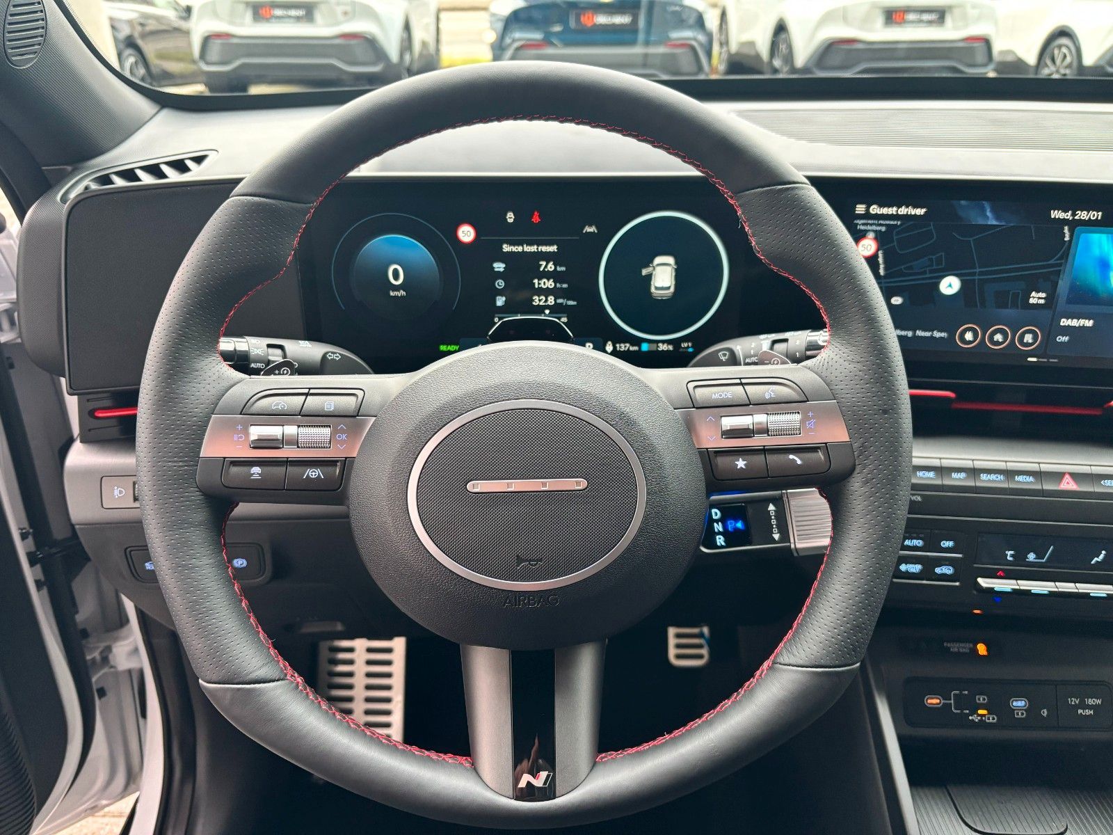 Fahrzeugabbildung Hyundai Kona Elektro 64 N Line X 360,HUD,Kamera,LED,Navi