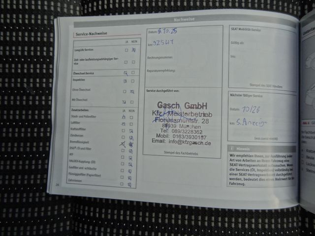Fahrzeugabbildung Seat Alhambra Style/1.Hd/Pano/Navi/7-Sitzer/DSG/Xenon