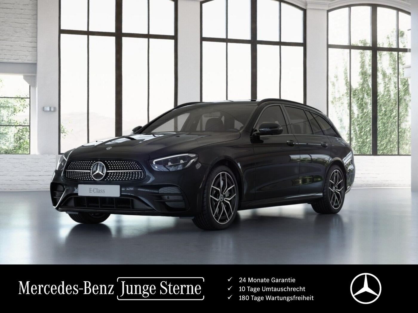 Mercedes-Benz E400d 4M T AMG+NIGHT+MEMORY+LED+DISTR+360°+AMBI+