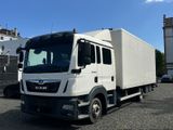 MAN TGL 8.250 7.5t AUT. DOKA 6-SITZE KOFFER LBW BÄR - MAN 7 5t