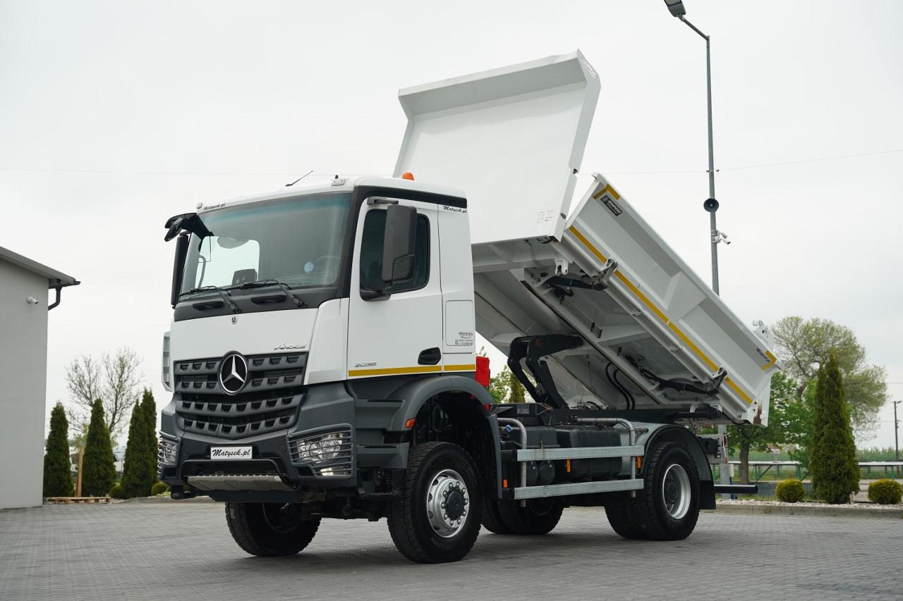Mercedes-Benz AROCS 2038 / 4x4 / WYWROTKA 2 STRONNA / HYDROBUR