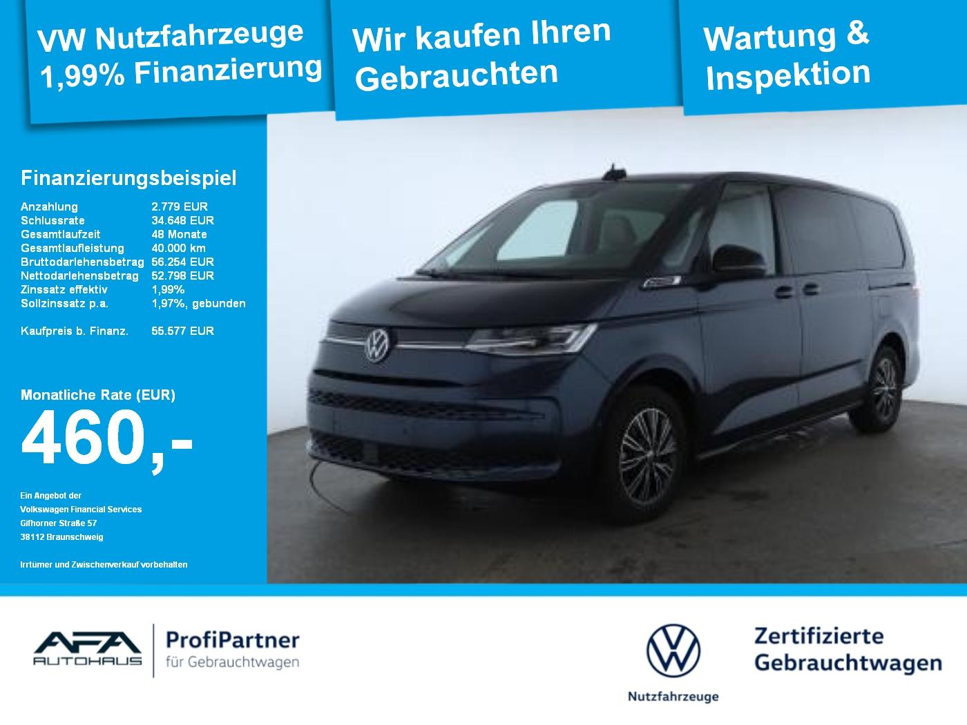 Volkswagen T7 Multivan 2.0 TDI LIFE DSG LED*Navi*AHK*Sthz