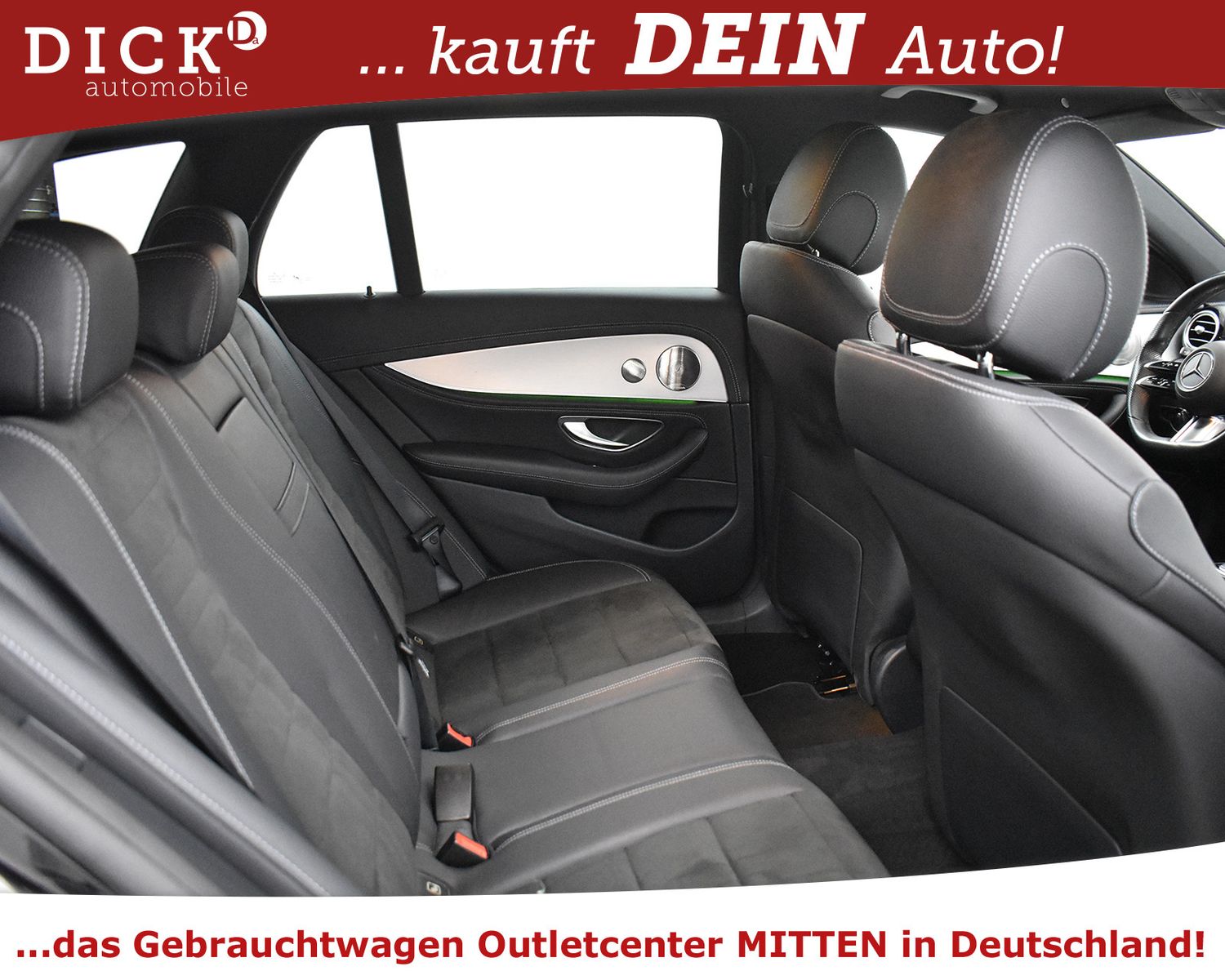 MERCEDES-BENZ E220d T 2X AMG Line BURMES+WIDESC+LED+360+AHK+AC - Image 19