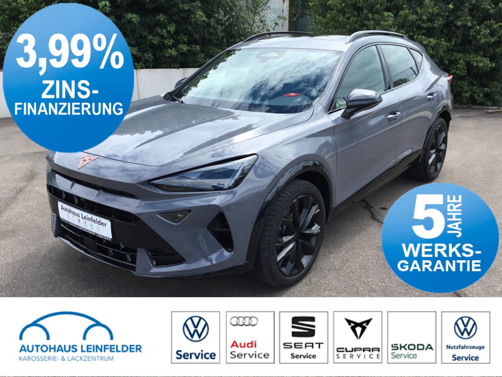 Fahrzeugabbildung CUPRA Formentor 2.0 TSI VZ Black Edition DSG+Pano+AHK