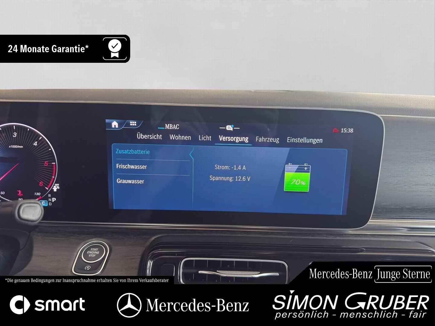 Fahrzeugabbildung Mercedes-Benz V 300 d Marco Polo Küche EasyUp Sound 5 Sitzer